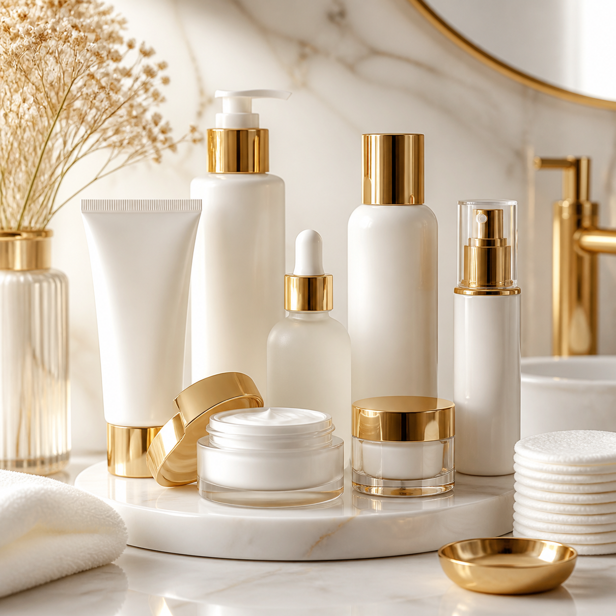 Cosméticos e itens de cuidado